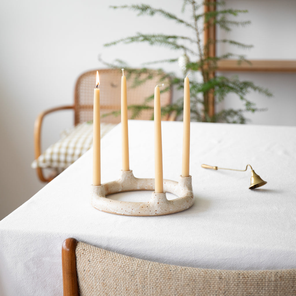 advent/season candle holder