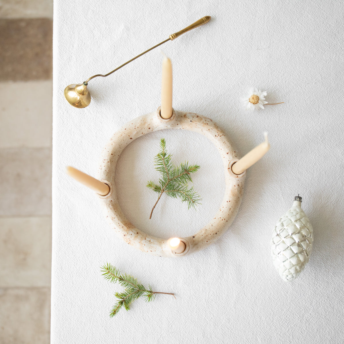 advent/season candle holder