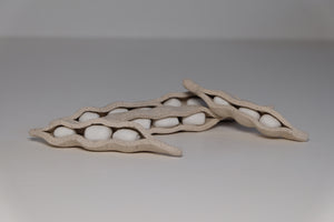 porcelain peas in a pod