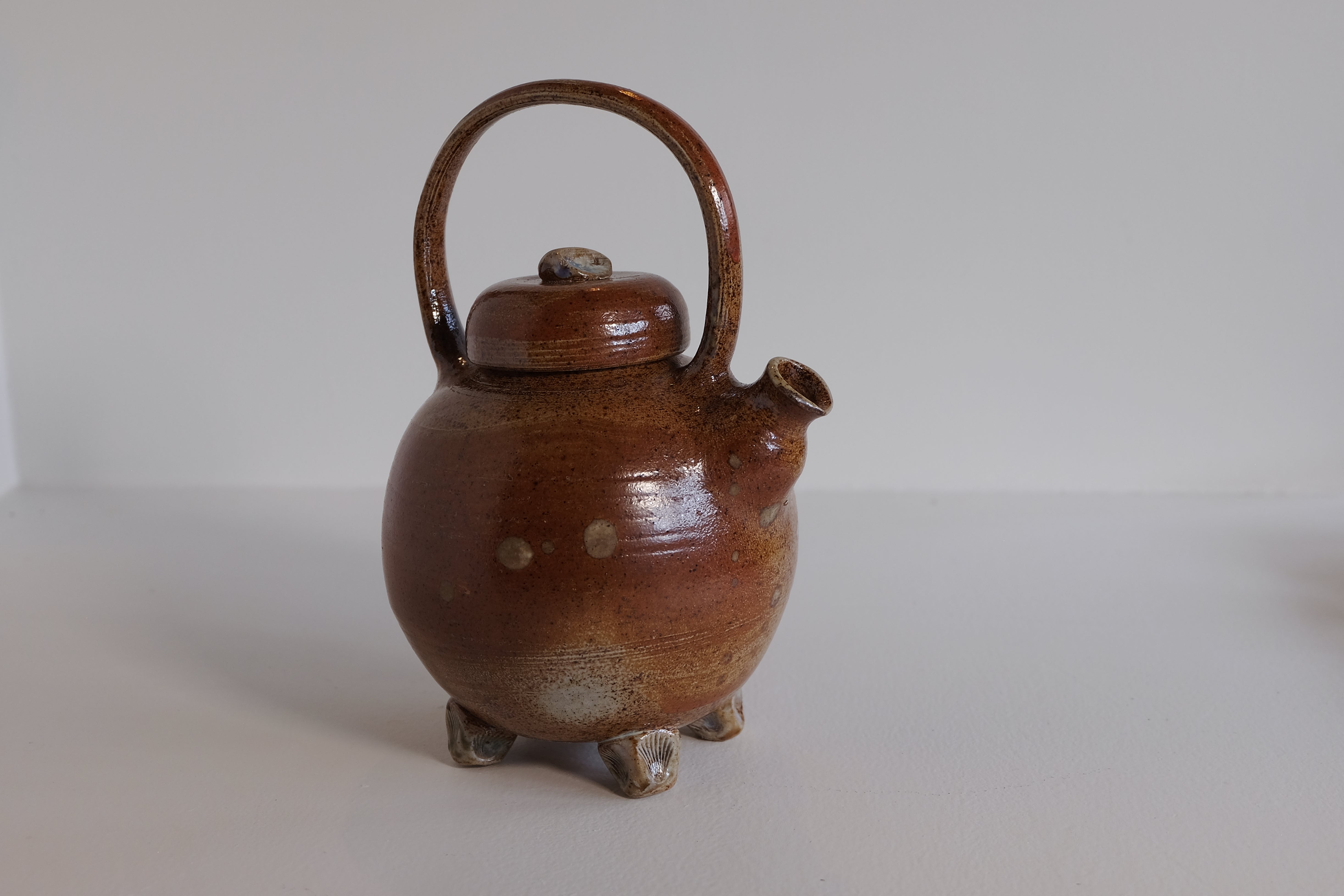 salt fired teapot