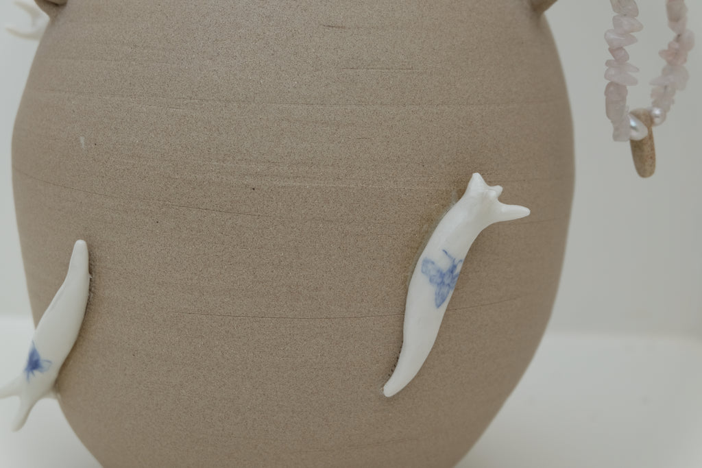 snail vase