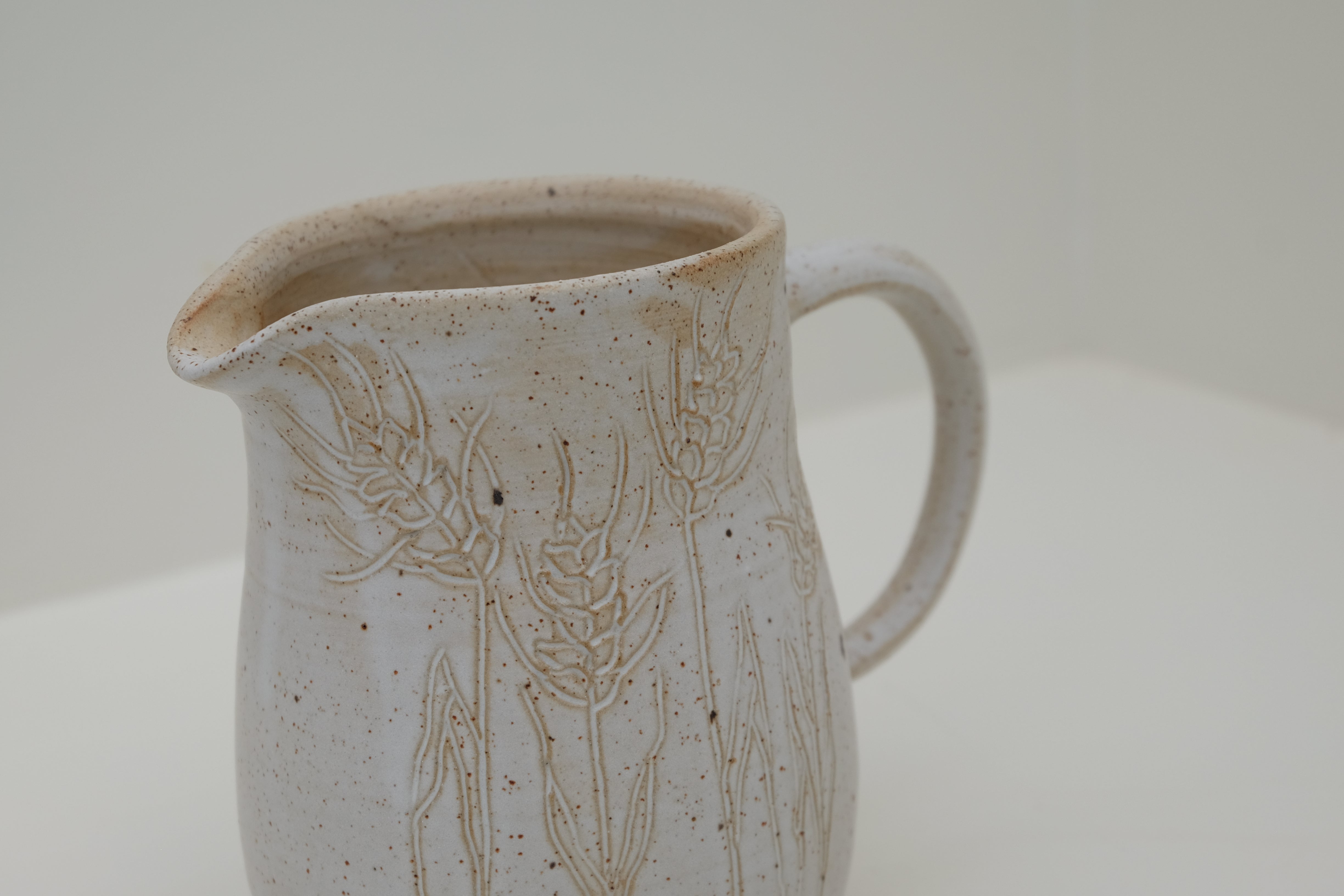 small emmer wheat jug