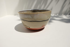 salt bowl with wheat detail