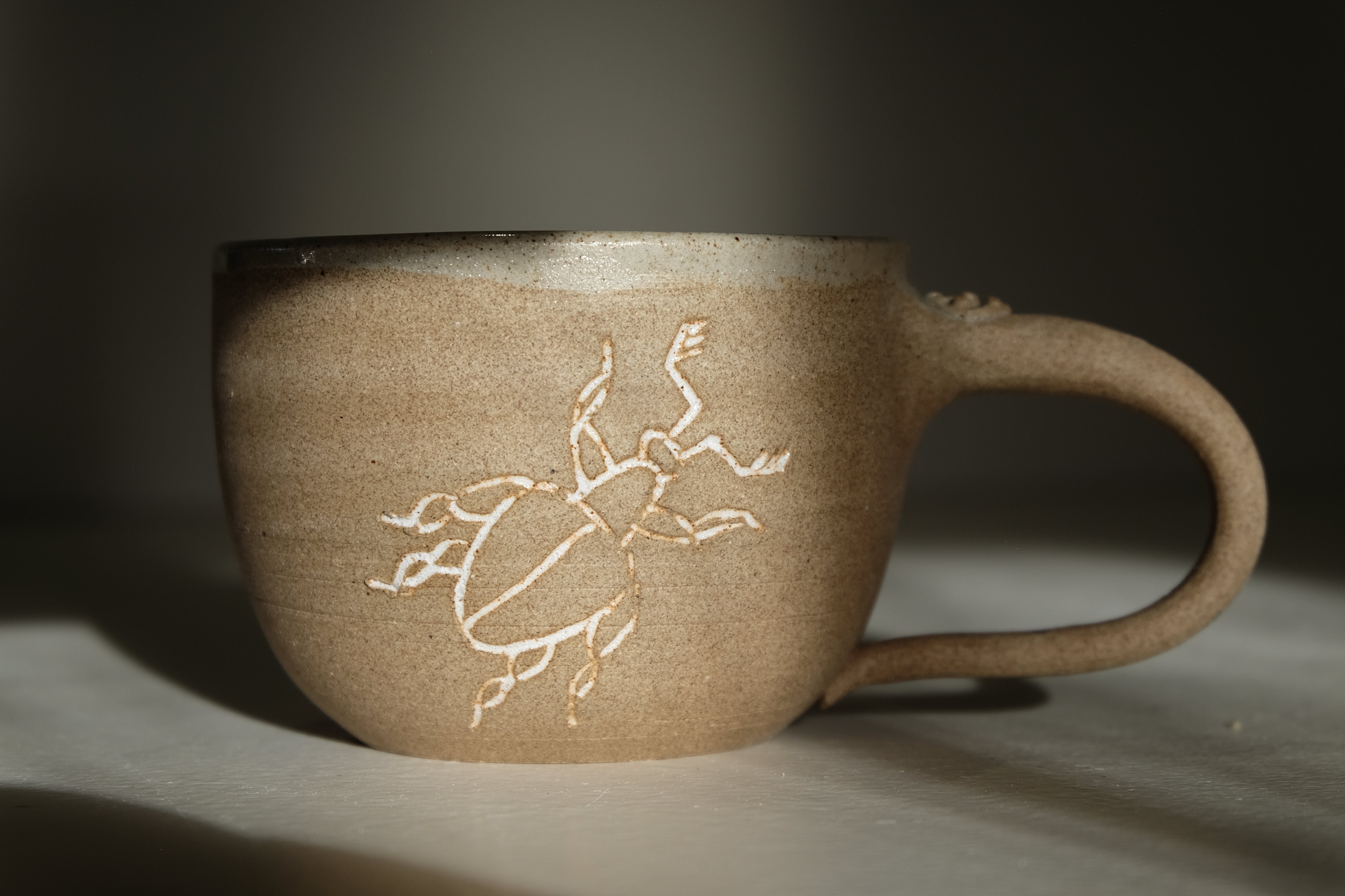 tiny insect mug