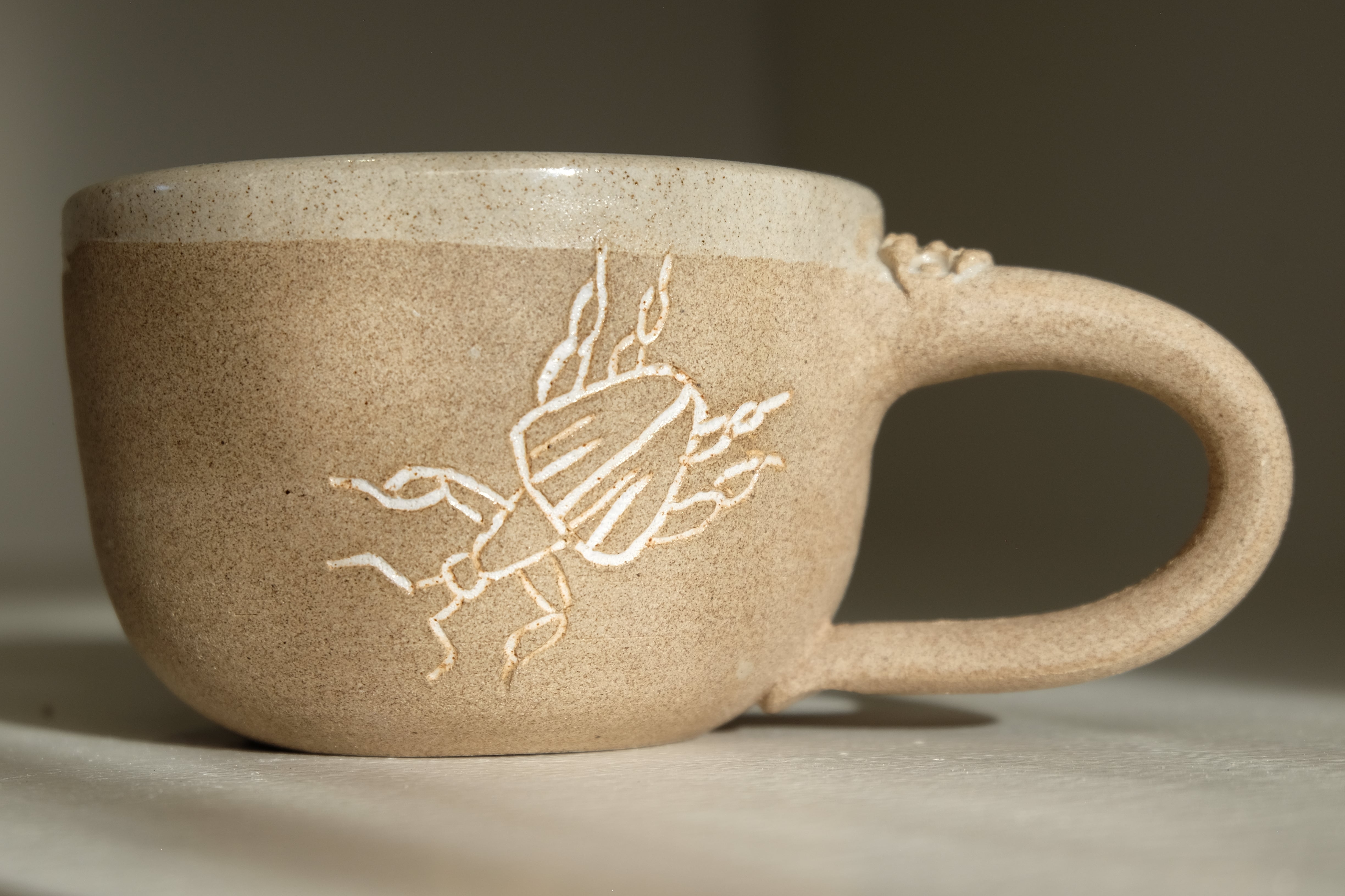 insect tiny mug
