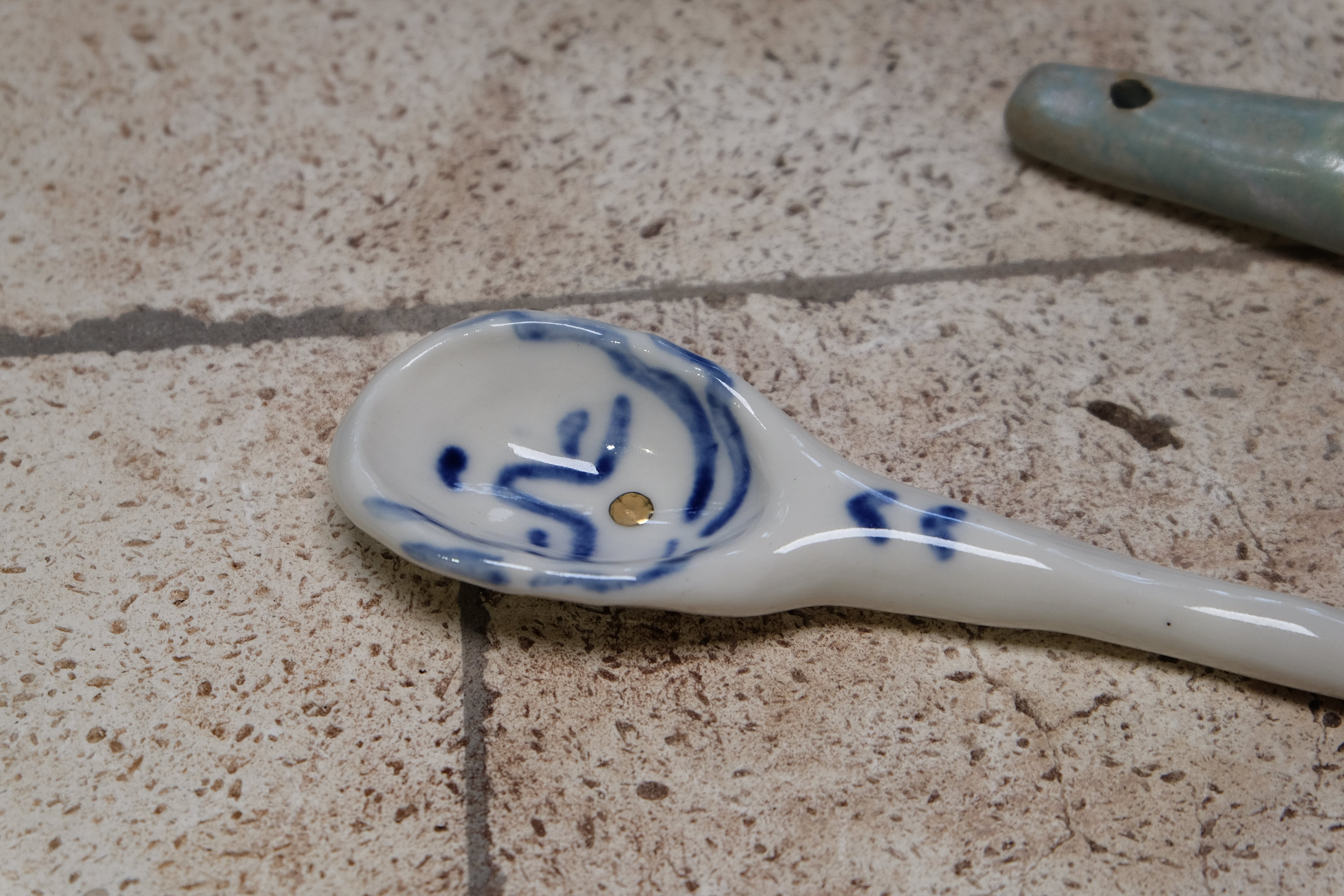 porcelain spoon