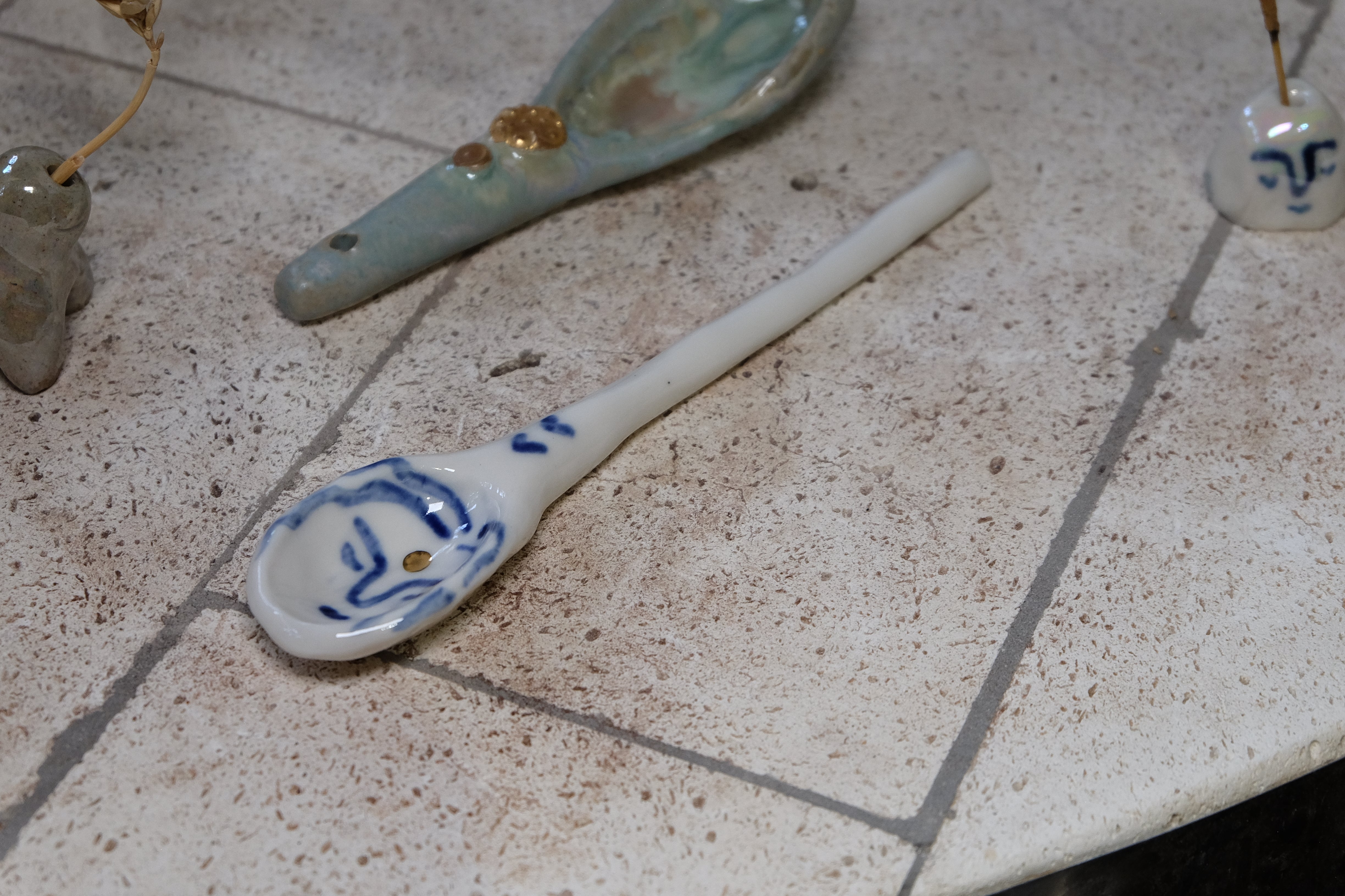 porcelain spoon