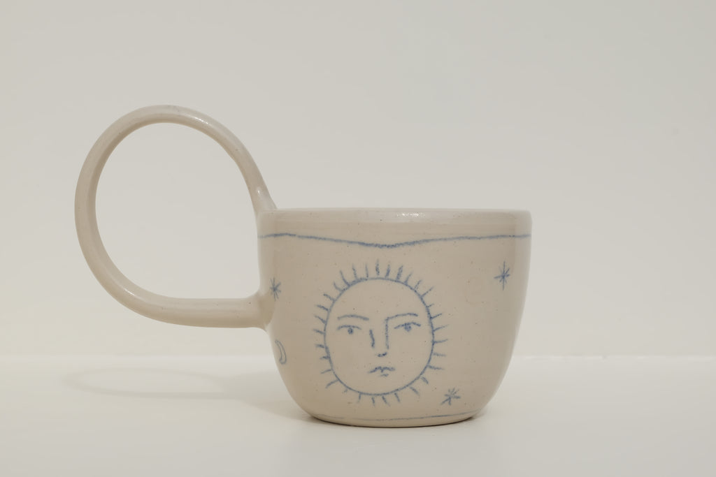 pencil drawing mug