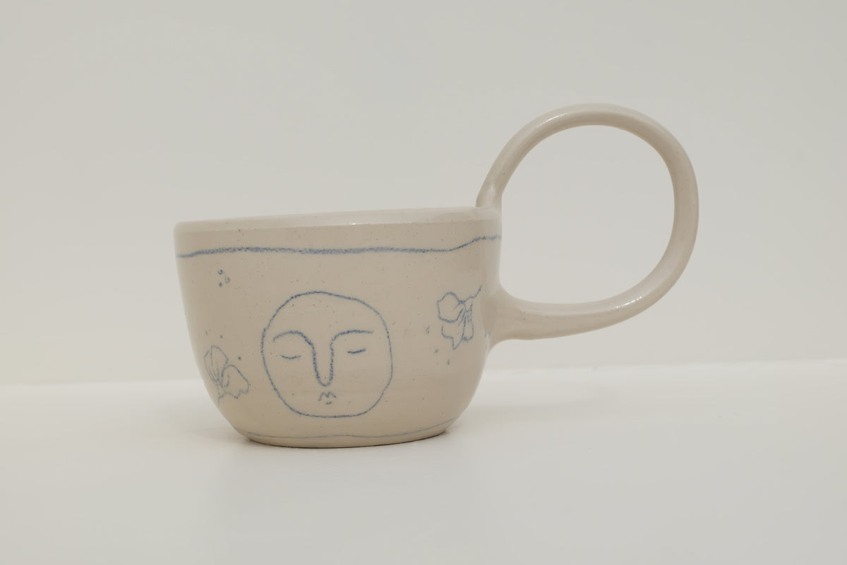 pencil drawing mug