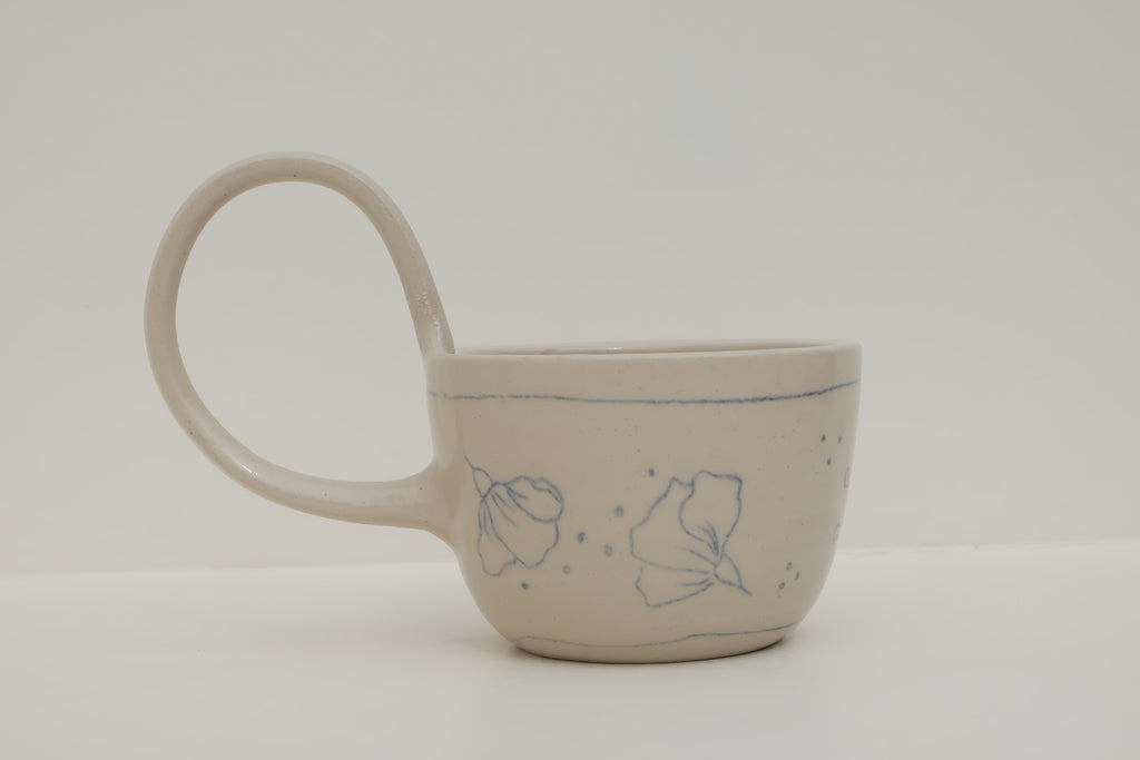 pencil drawing mug