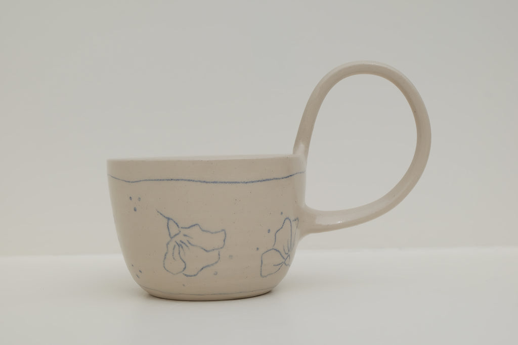 pencil drawing mug