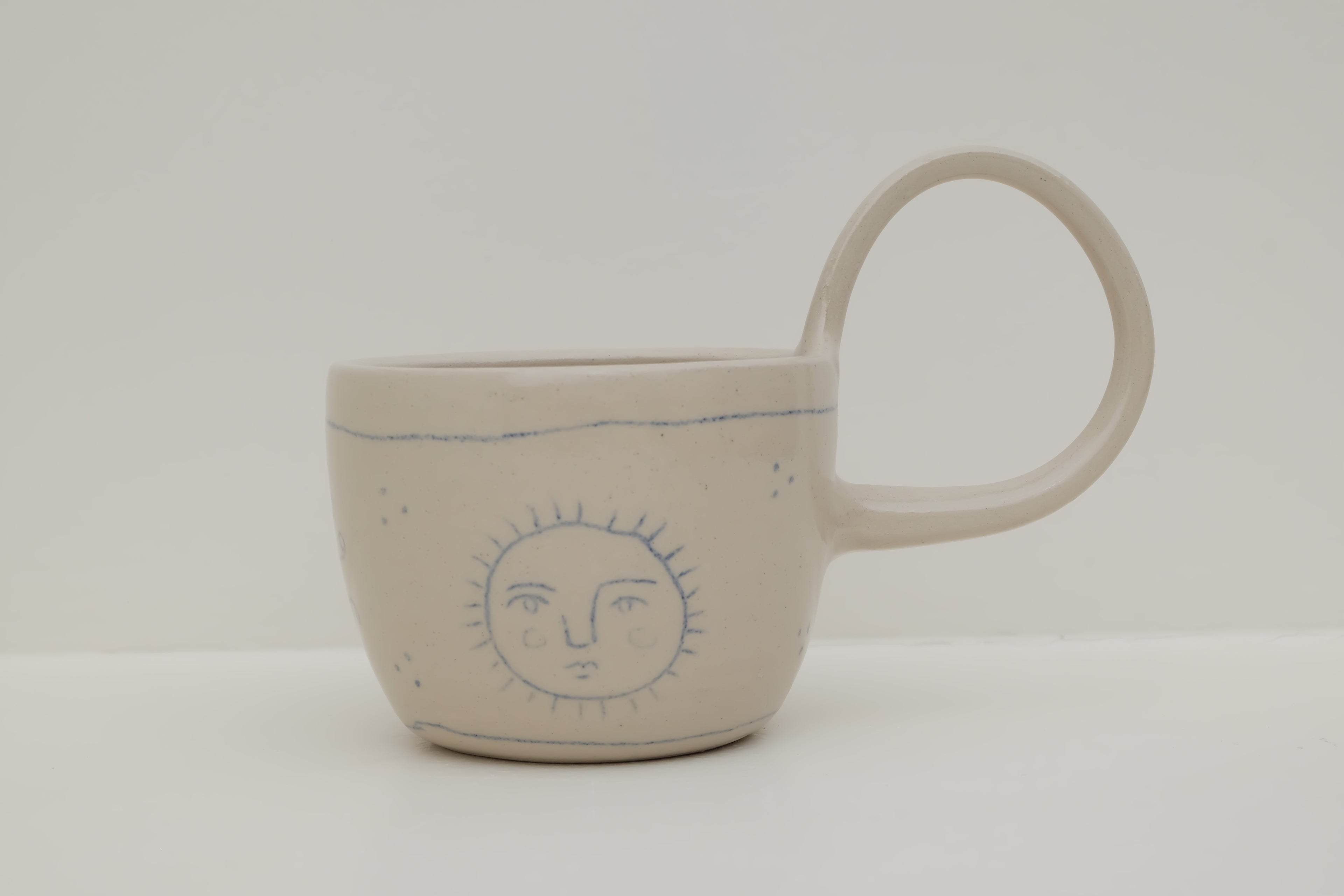pencil drawing mug