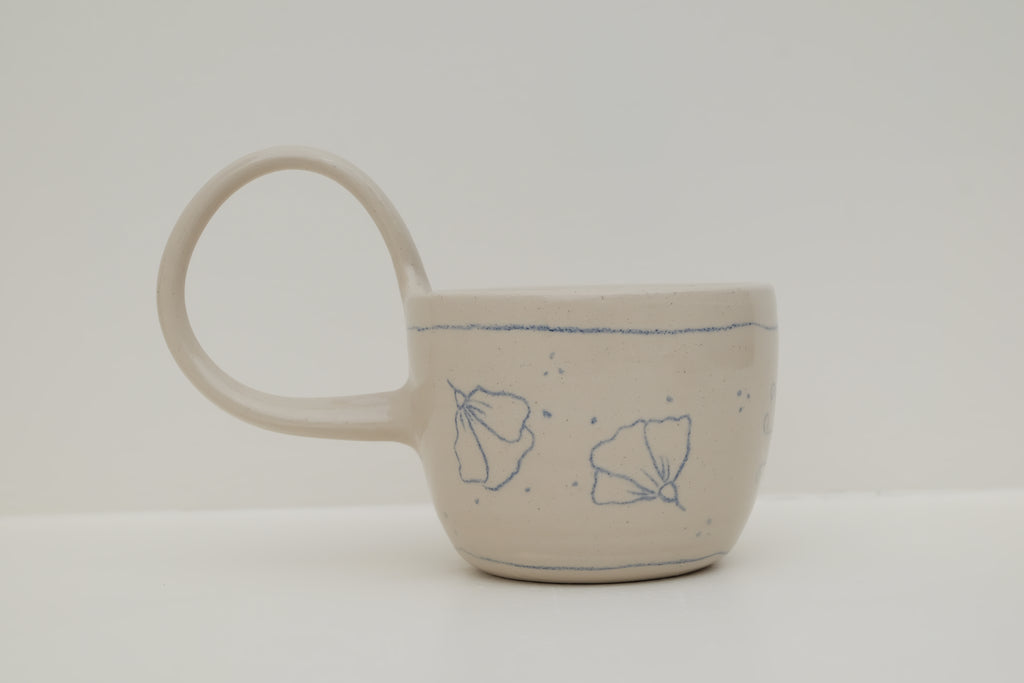 pencil drawing mug