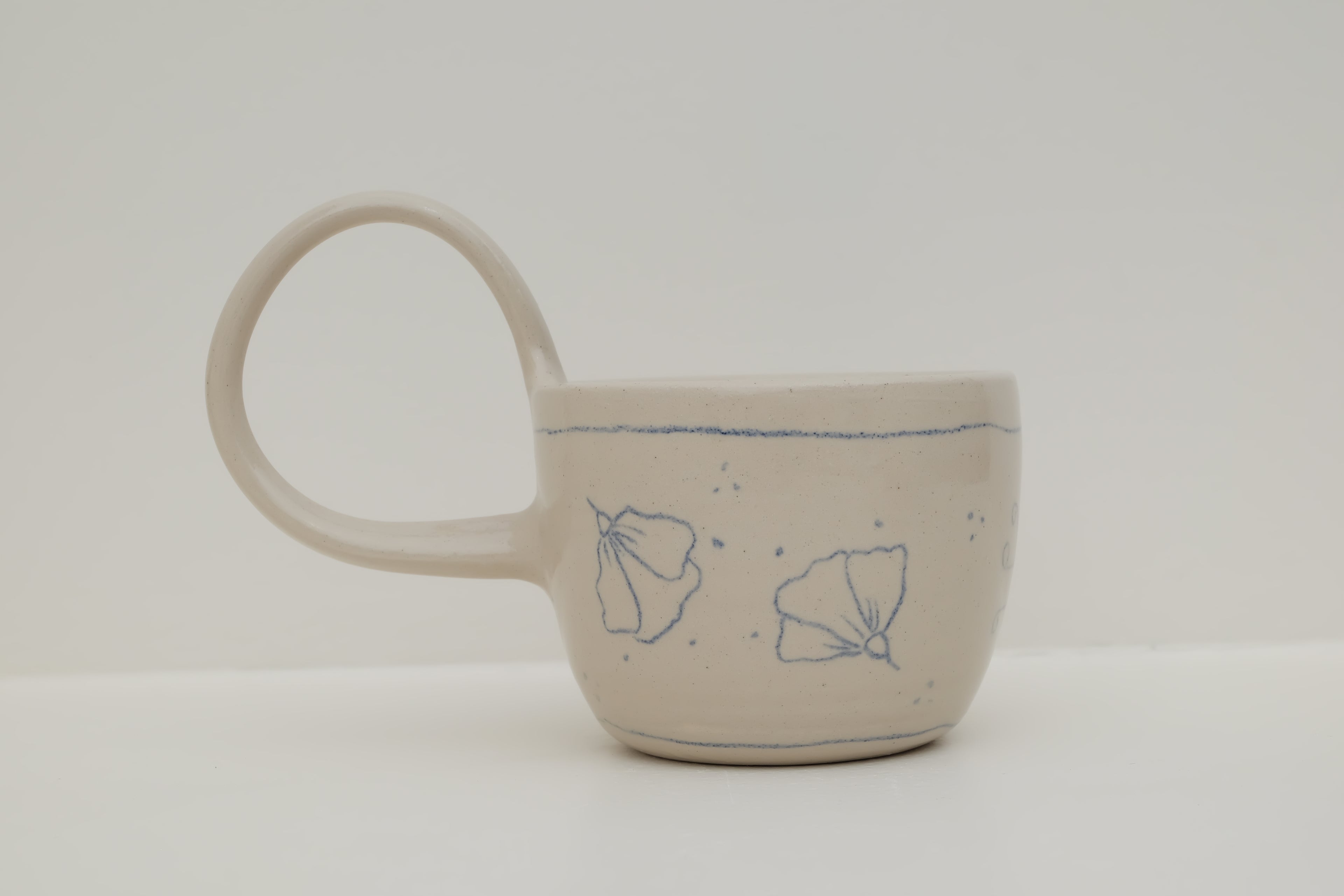 pencil drawing mug