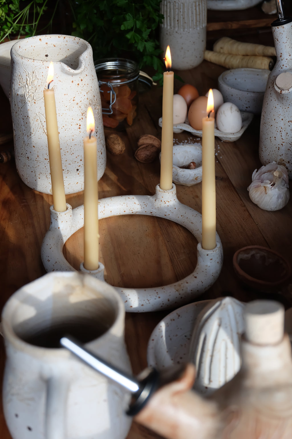 advent/season candle holder