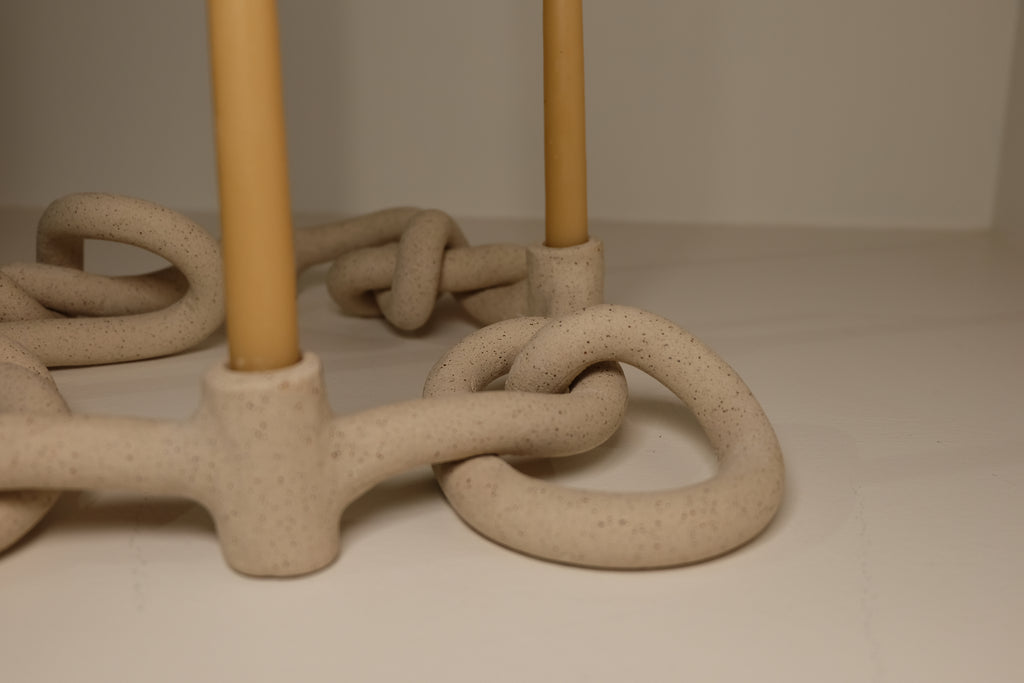 tangled candle holder