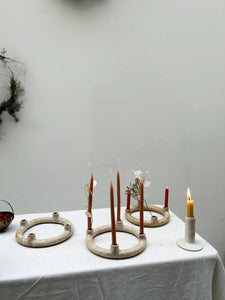 advent/season candle holder
