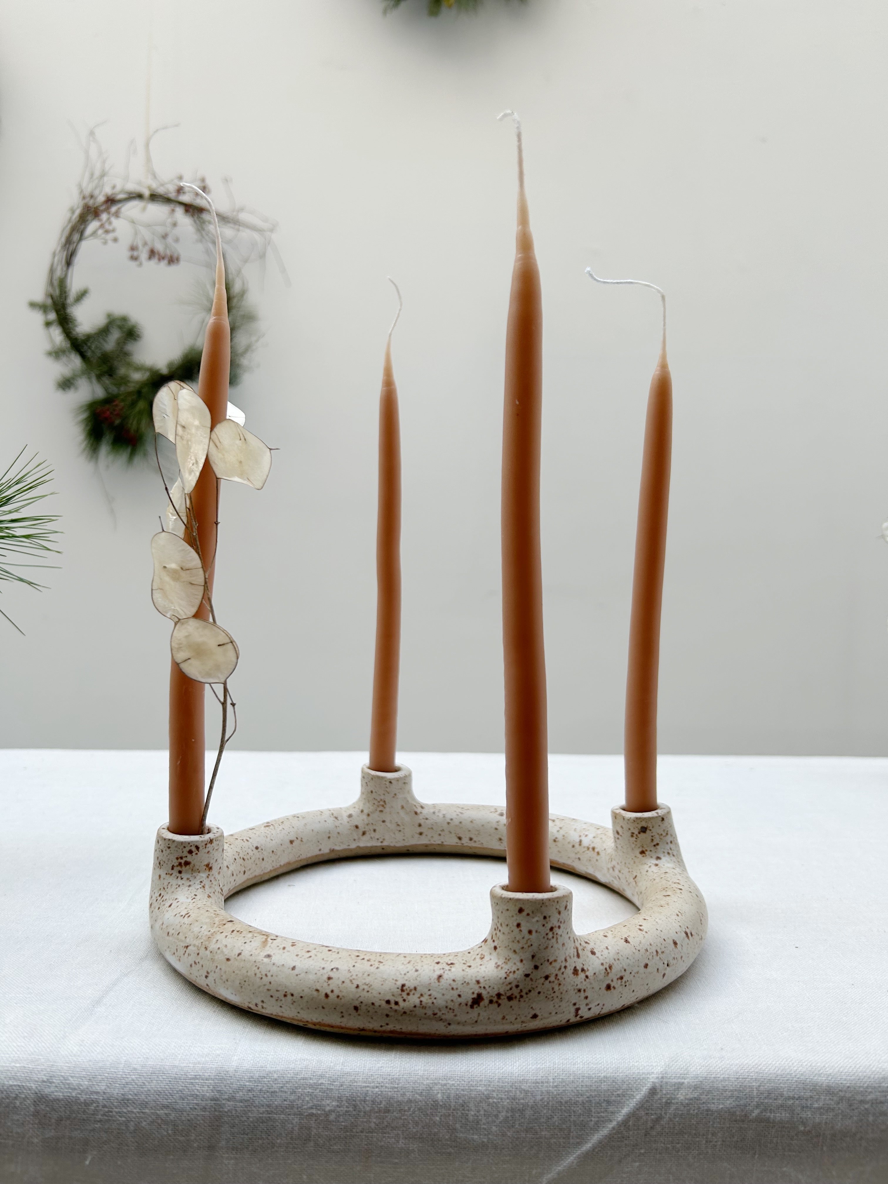 advent/season candle holder