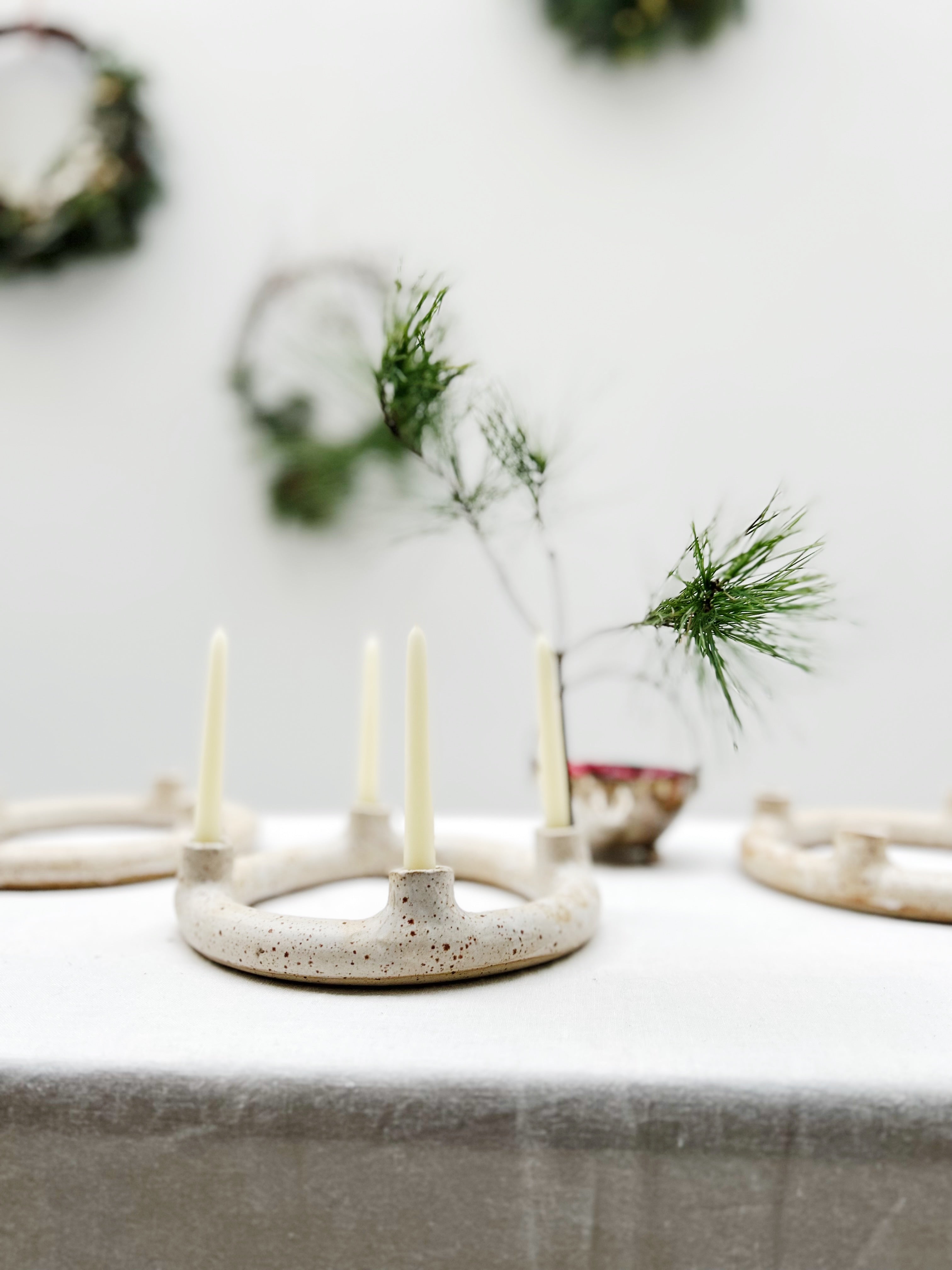 advent/season candle holder