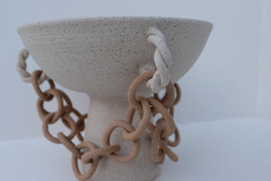 chain bowl/vase
