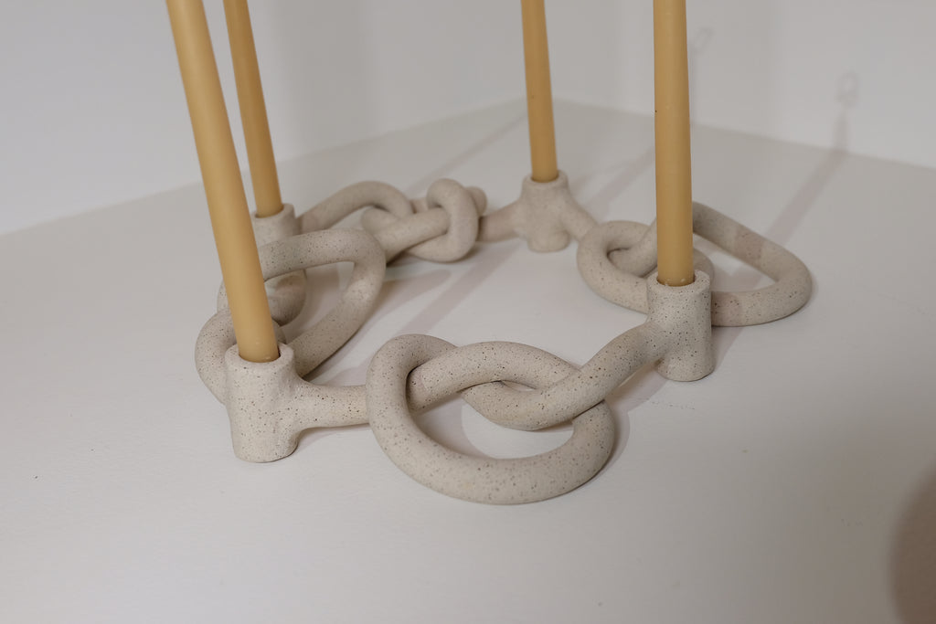 tangled candle holder
