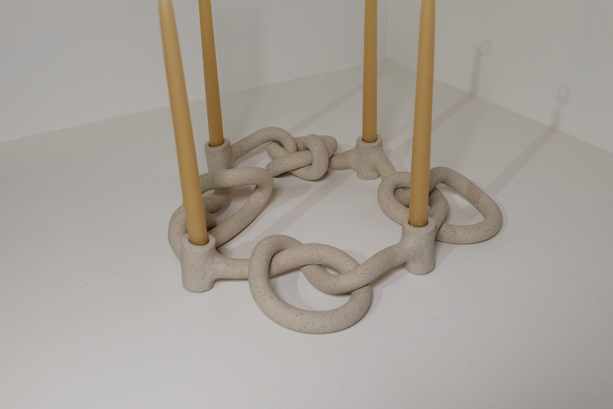 tangled candle holder
