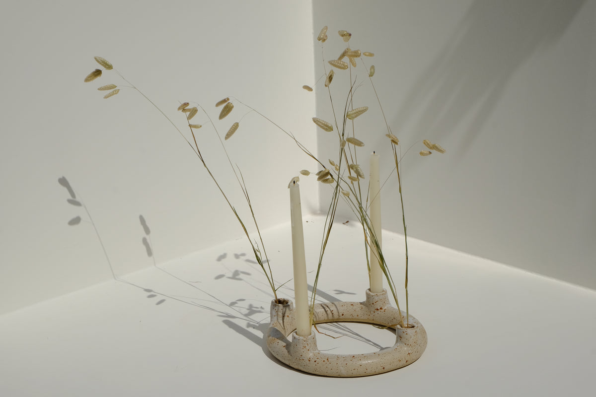 advent/season candle holder