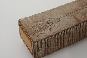 incense box with oakwood drawer