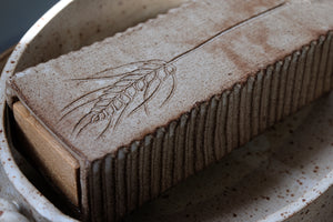 incense box with oakwood drawer