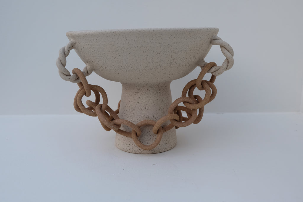 chain bowl/vase