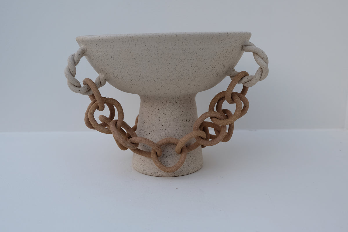 chain bowl/vase