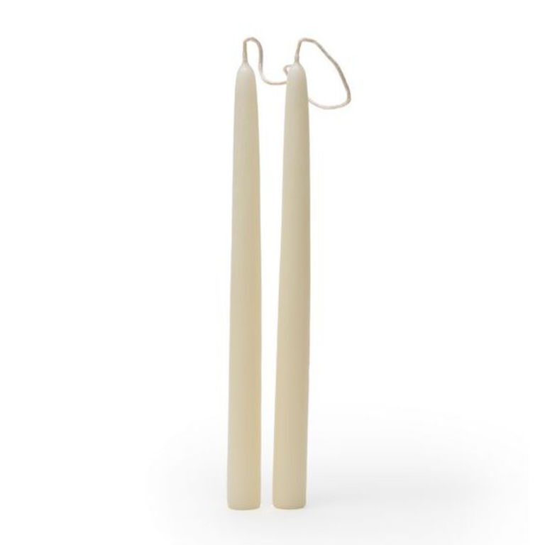 beeswax Candle bleached for Advent/ Season candle holder